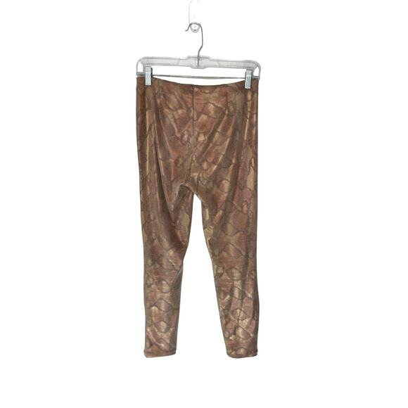 Mother Gold Slither The High Waisted Seamless Looker Ankle Pants Size 28 - Picture 11 of 15